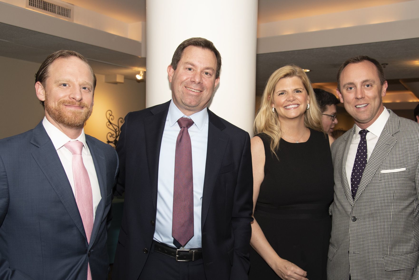 Steve Frank, Josh Reinert, Andrea and Tim Kaufmann